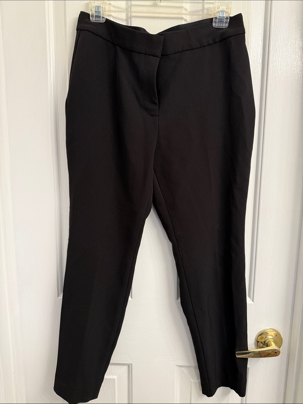 Investments Black Ankle-Length Tailored Pants